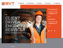 Tablet Screenshot of bvt.co.nz